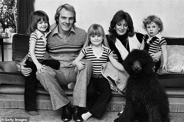 Terry Yoratha at home in 1978 with his wife Christine and children Gabby, Louise and Daniel