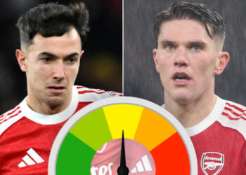 Viktor Gyokeres devoid of confidence and manages just eight touches but Zubimendi impresses again