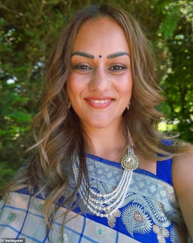 Virashi Chauhan, 39, (pictured) was described as a 'loving and devoted mother' as well as a 'cherished daughter'