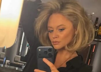 Emily Atack shows off hair transformation after sparking fans' concerns with her weight loss snaps