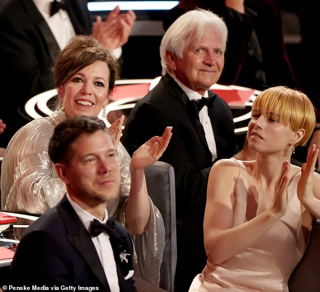 While Jessie says Freddie will skip the Oscars, arguably the biggest night of her career, he has, in fact, accompanied her to the ceremony in the past (pictured 2022)