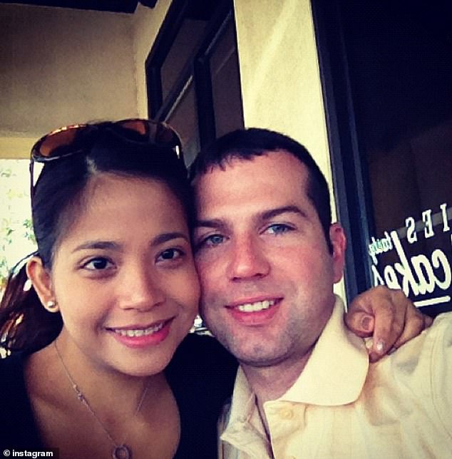 The ICE agent and his 38-year-old wife married in August 2012, according to posts on her Instagram page