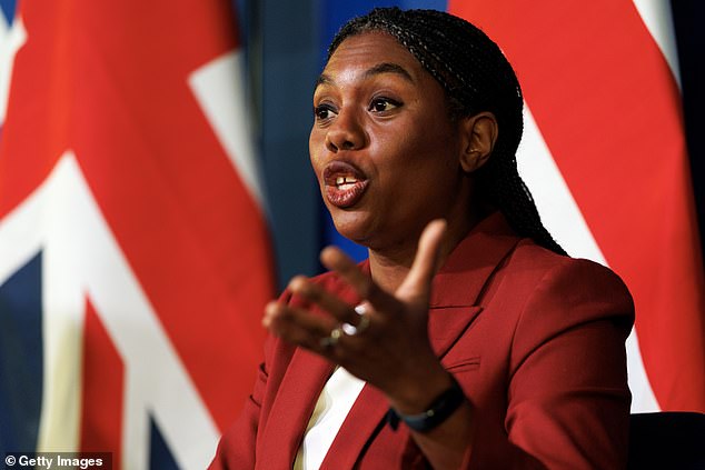 Tory leader Kemi Badenoch said the latest turnabout was 'too little, too late' as she mocked the PM's New Year claim to have 'turned a corner'
