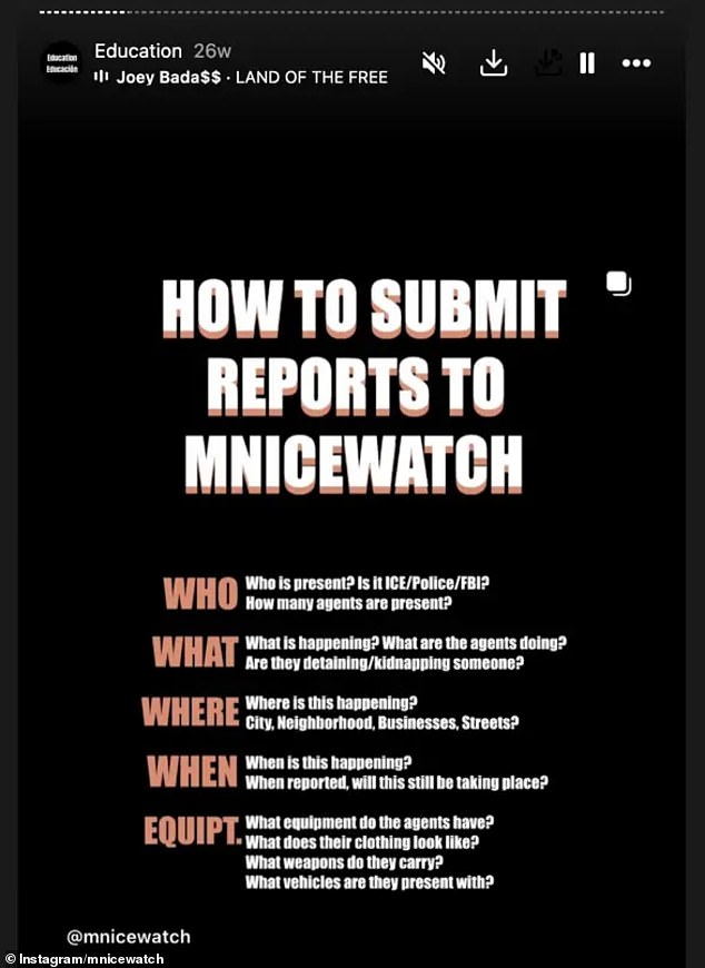 These activists use phone apps to alert residents of ICE vehicles and operations, honk their car horns to warn their neighbors if they see immigration agents and whistle as a signal to those around them