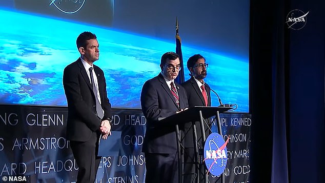 NASA administrator Jared Isaacman (Left) and NASA chief medical officer Dr James Polk (Center) revealed on Thursday that Crew-11 would be returning as soon as possible
