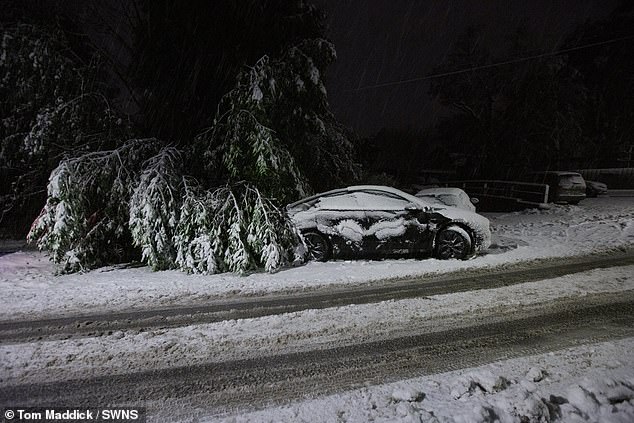 Birmingham: The Midlands was bracing for the 'worst snow in a decade' with 30cm expected to fall.