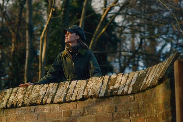 The video featured the Princess of Wales enjoying the wonders of nature through the season