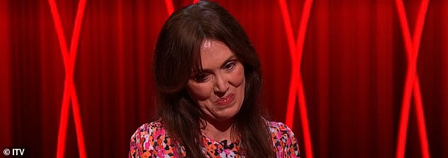 In the end, she was ultimately left disappointed after guessing the wrong answer - losing out in the process