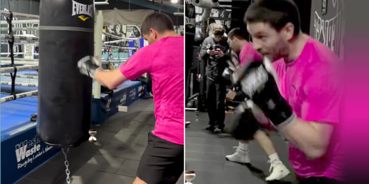 TOWIE star Joey Essex hints at Misfits Boxing return in training footage after being called out by Love Islander