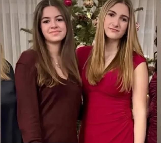 Sisters Alicia and Diana Gunst, aged 15 and 14, were reported missing and have since been confirmed to have died in the New Year inferno