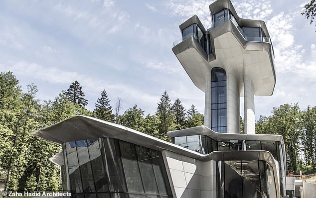 Naomi Campbell's UFO home, gifted by ex Vladislav Doronin, was situated in a Russian forest