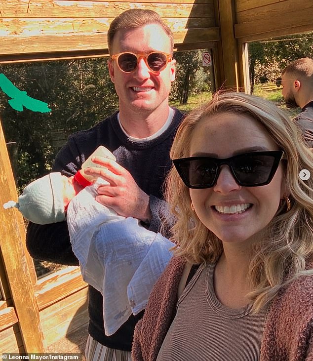 Stuart Hogg hasn't appeared on Leonna Mayor's Instagram page since this post in March 2025