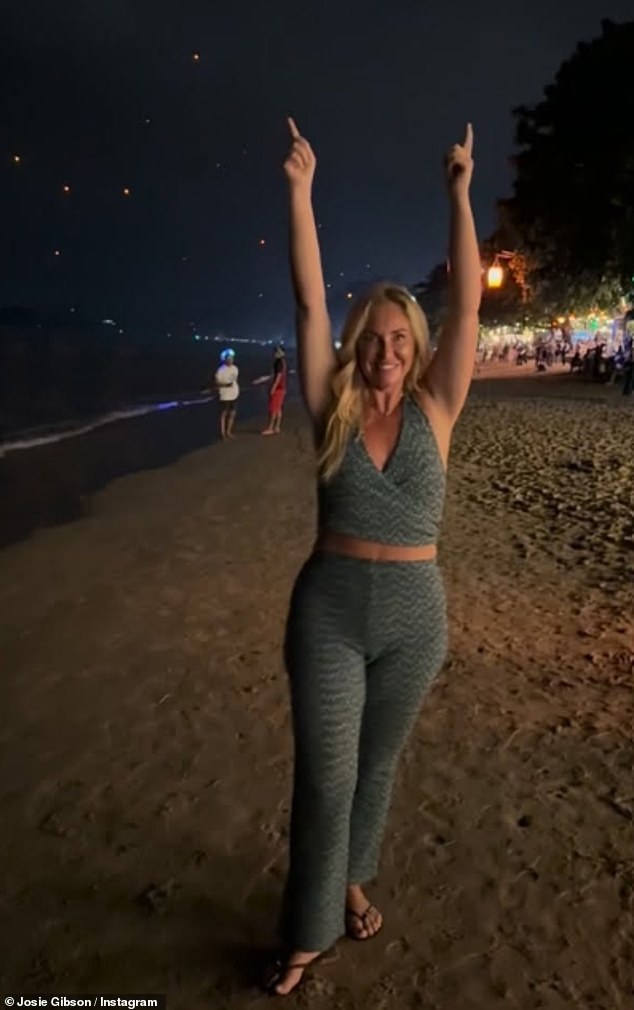 It comes days after Josie showed off her amazing weight-loss as she rang in 2026 at a beach party in Thailand
