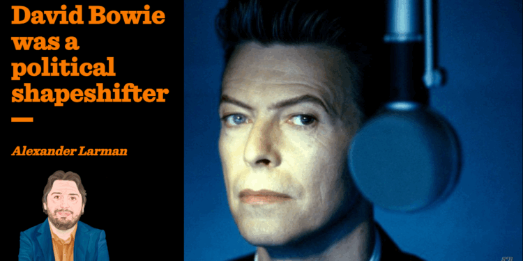 David Bowie was a political shapeshifter | Alexander Larman