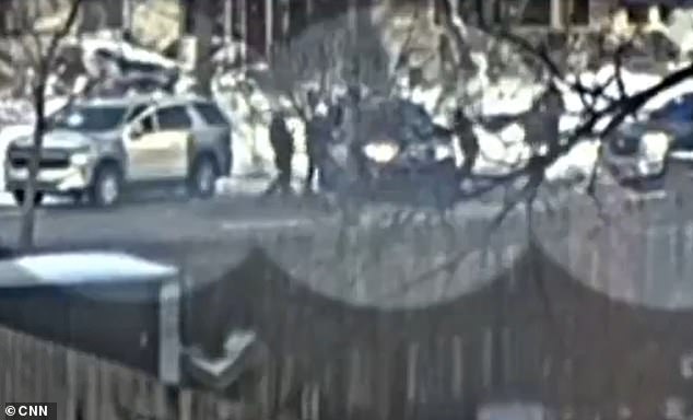 This is the moment a federal agent pulled at the door of Good's SUV, allegedly ordering her to exit the vehicle. Officials said she ignored their demands