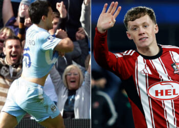 Lifelong Man City fan inspired by iconic Aguero goal set to face his heroes