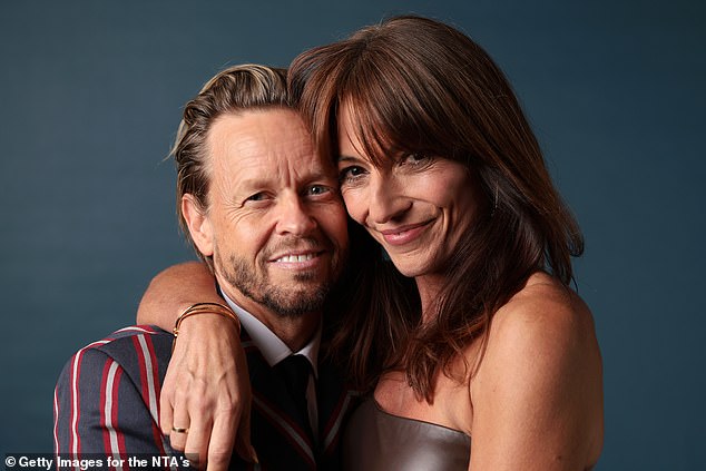 Michael added: 'They are actually made by a prosthetic eye company. They make eyes for people who need an eye and then they get put into rings' (both pictured 2024)