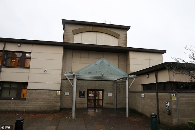 The prosecution had alleged that his behaviour spanned a period of more than five years from April 2019, but Morrison pleaded guilty to an amended charge. He appeared at Airdrie Sheriff Court (pictured) as a first offender