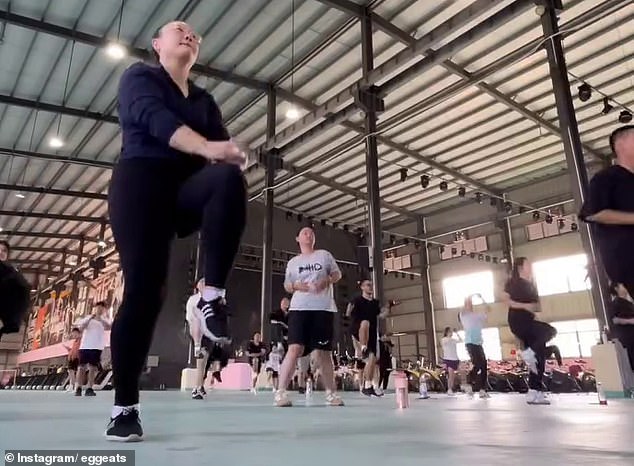 TL Huang lost six kilos in 28 days at the fat camp