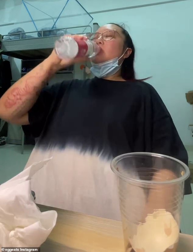 TL has no regrets, despite the physical and mental toll the tough regime had on her body