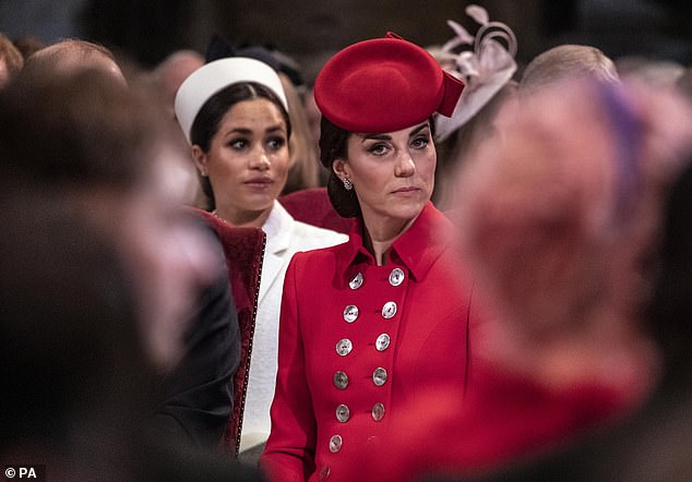 Kate was likely well aware of her husband's doubtful feelings towards Meghan, with William said to have felt apprehensive about his brother's whirlwind romance with the former Suits star