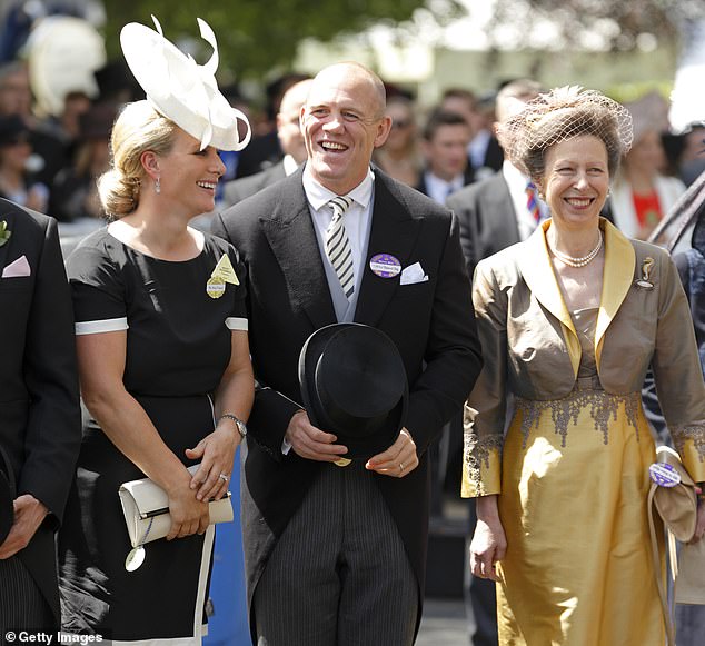 More than 14 years since he wed Zara Tindall (left), Mike is believed to have formed a particularly close bond with Anne built on the pair's mutual love of sport and equally dry sense of humour