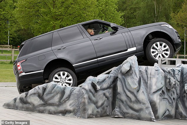 Like mother, like daughter - in 2020, Zara received a six-month ban after she was caught speeding at 91mph in a 70mph area. Pictured: Zara while launching the Range Rover Wise scholarship programme on May 8, 2013