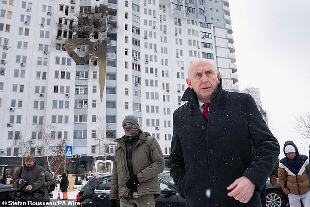 The Labour MP for Rawmarsh and Conisbrough spoke after a fatal drone strike of a residential block tower, which killed four, on January 9 in Kyiv