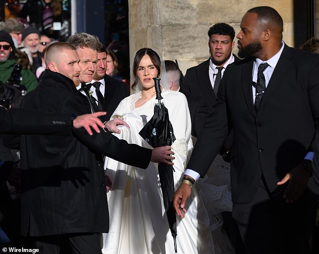 In reality, Holly was half an hour late and climbed out of the car with a look of pure anxiety on her face