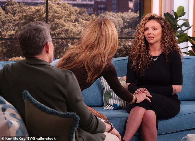 Presenter Cat Deeley reached out to support Jesy as she became overwhelmed during the interview