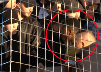 Marc Guehi in 'intense' confrontation with Crystal Palace fans live on BBC after humiliating FA Cup KO to Macclesfield