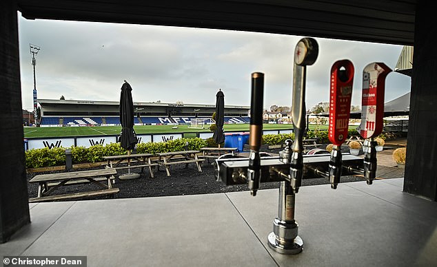 The ground at the Leasing.com Stadium had fallen into disrepair but plush surroundings now greet us when we are given access behind the scenes