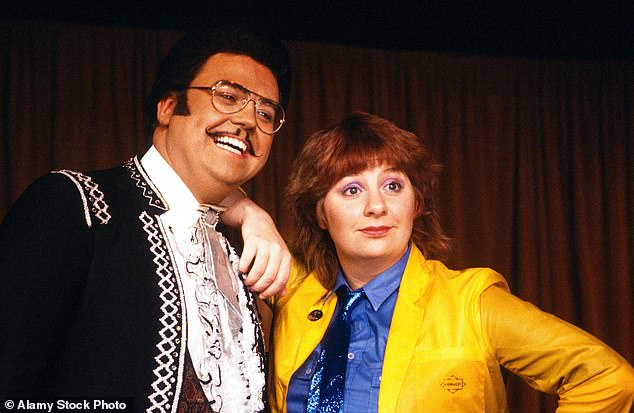 Victoria herself was impartial on the subject, saying in an interview she felt like a 'failure' when the marriage ended (pictured on stage with her spouse in 1982)