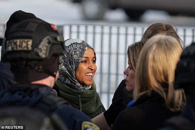 'This is an all-hands-on-deck process,' Omar said outside the facility