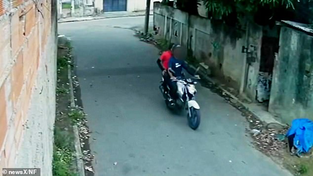 Lais was with her two-year-old son when she was attacked by two men on a motorbike