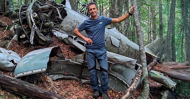 Christos Stavrianidis, 61, recorded the encounter on his phone before plunging to his death