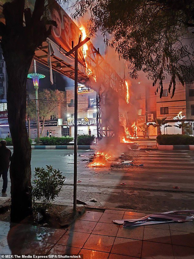 The movement marks the biggest threat to the Islamic Republic in years and has seen a typically brutal crackdown from the country's Revolutionary Guards