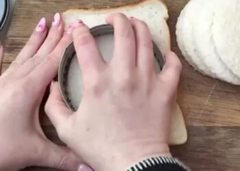 I make the best school lunchbox snack for just 30p using up bread that's about to go stale