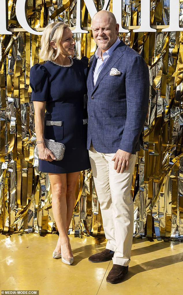 Zara and Mike Tindall attend the Magic Millions Gold Raceday in Queensland in their capacity as ambassadors