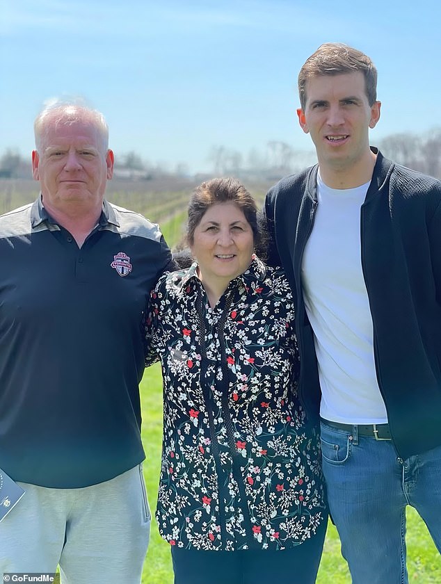 During the row, Luke (right) was allegedly assaulted by Benard Emeka Oneh, 30, who is accused of striking him to the ground with an initial blow