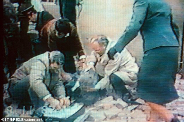 By the end of the day, 11 people were dead and 63 injured. A 12th victim died 13 years later