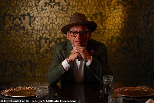 Paul Henry presented the show as more of a Mob boss in a black fedora