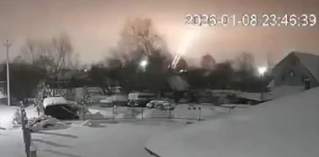 The menacing attack close to NATO and EU territory was aimed at Europe's largest underground gas storage facility, it is believed