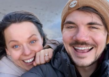 BBC presenter reveals engagement to co-star with romantic beach proposal