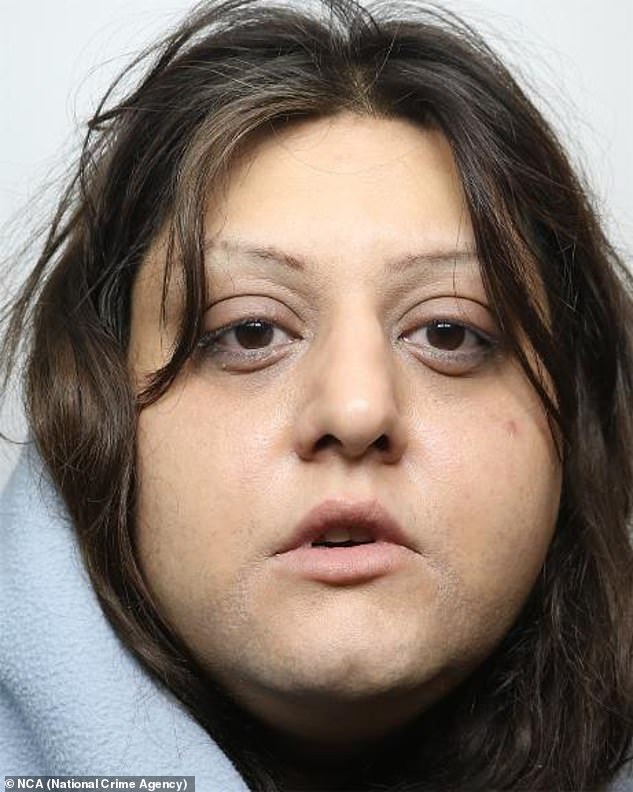 31-year-old Nosheen was sentenced to 21 years and six months after being found with £8.5m worth of heroin in her back bedroom