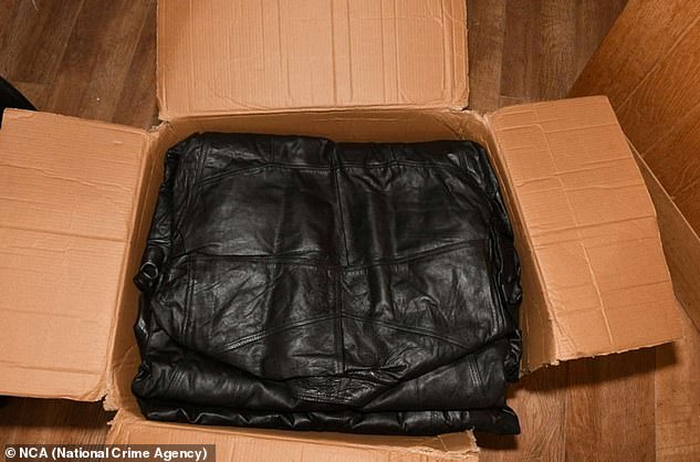 The drug was also found hidden in the lining of leather jackets delivered in cardboard boxes. A total of 85kg of heroin from Pakistan was found in the home
