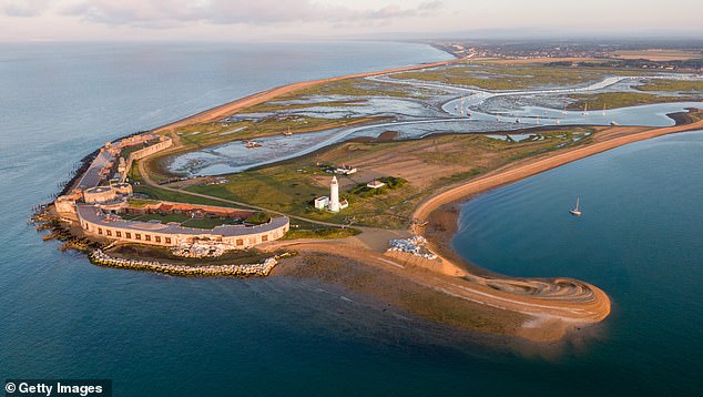 National parks also attract a slightly older group, as according to the most recent census, the average age of those living in a national park is higher than in England and Wales. Pictured: An aerial view of Lymington in The New Forest