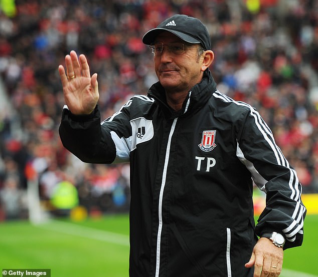Tony Pulis had his son Anthony at Stoke, Plymouth, and Portsmouth... but didn't always play him!