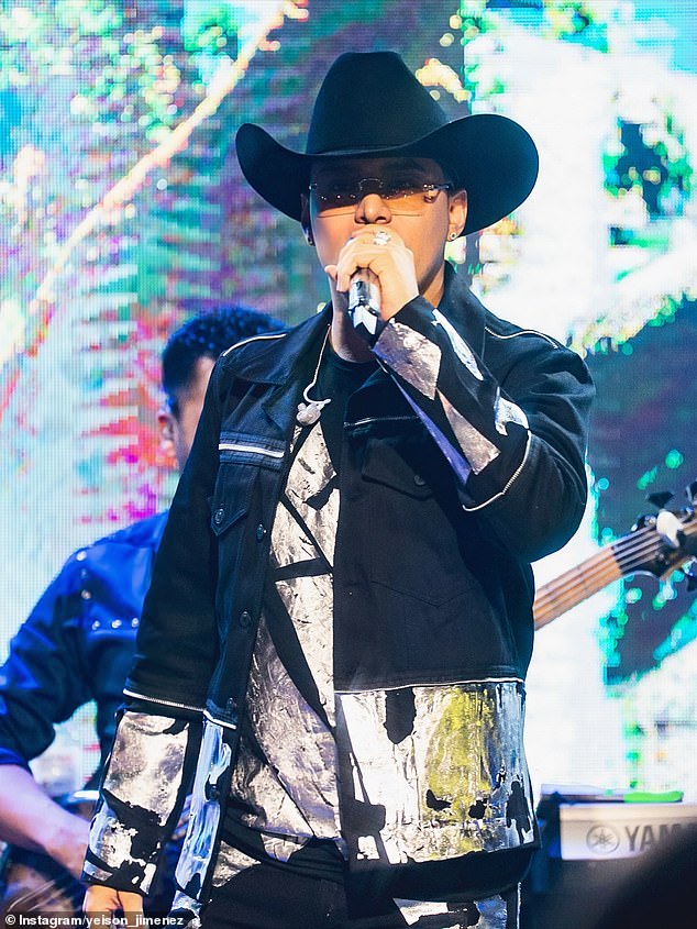 Jimenez had written in a last Instagram post before boarding: 'Always humble, because what God gives you he can also take away'