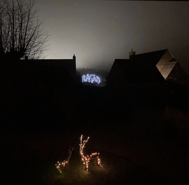 Several months ago, it is claimed Mr O'Sullivan further antagonised locals when he threw a noisy 30th birthday party for his girlfriend - with neighbours saying the lights disrupted the night sky